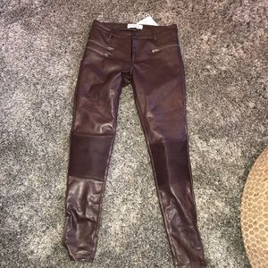 Vegan Leather pants